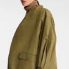 Artichoke – Chaqueta kimono de tafetán técnico