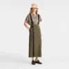 Artichoke – Falda midi de lona