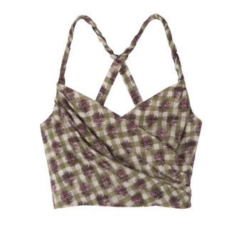 Artichoke – Top con estampado Vichy