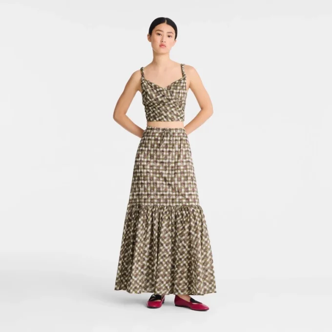 Artichoke – Top con estampado Vichy