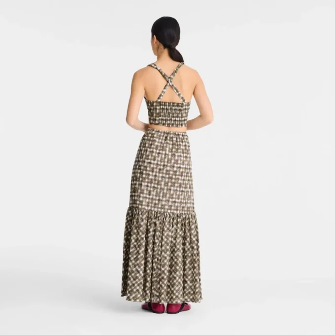 Artichoke – Top con estampado Vichy