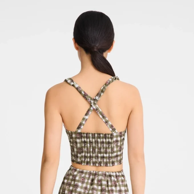 Artichoke – Top con estampado Vichy