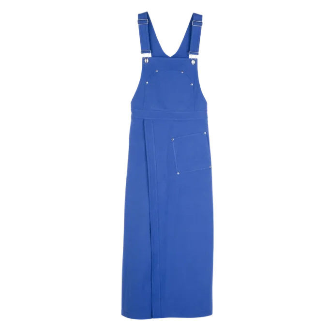 Atlantic – Vestido largo de algodón