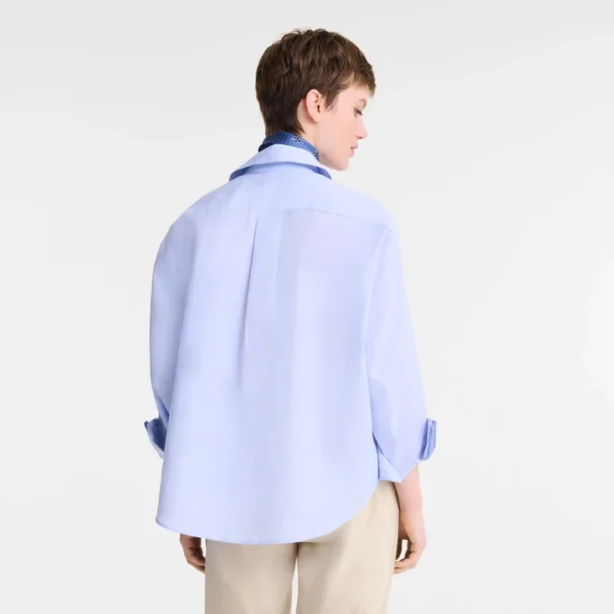 Azul cielo – Camisa de cambray