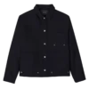 Azul marino – Chaqueta de franela