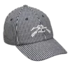 Azul marino – Gorra de rayas jacquard
