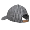 Azul marino – Gorra de rayas jacquard