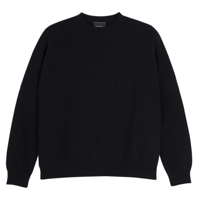 Azul marino – Jersey de punto