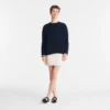 Azul marino – Jersey de punto