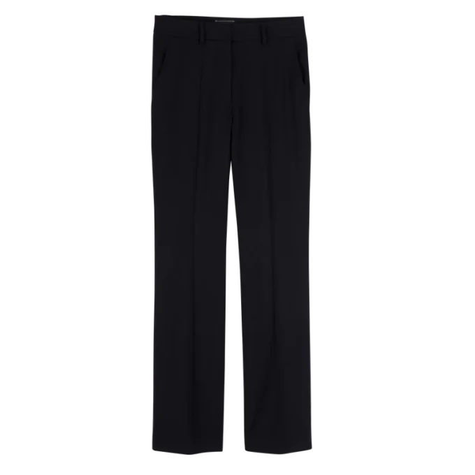 azul marino – Pantalones de franela