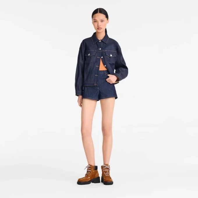 Azul medianoche – Chaqueta vaquera