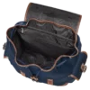 Azul – Mochila Boxford de lona reciclada