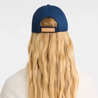 Azul tinta – Gorra de algodón
