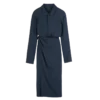 Azul tinta – Vestido de crepé