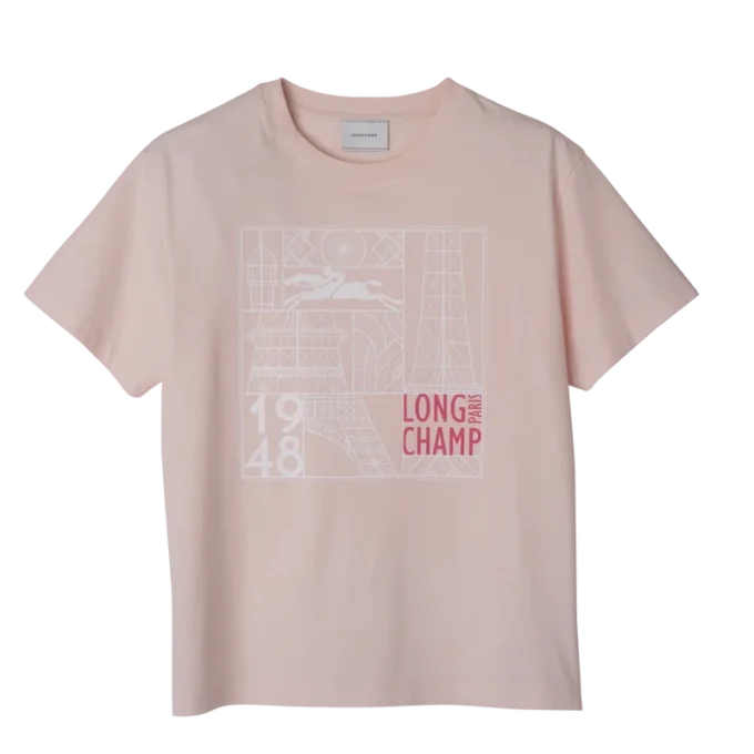 Bailarina – Camiseta de jersey estampada