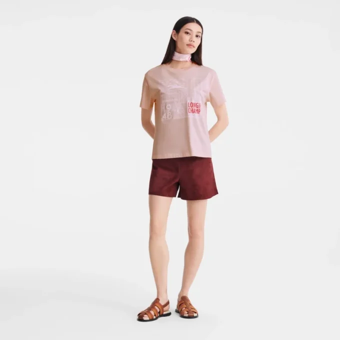 Bailarina – Camiseta de jersey estampada