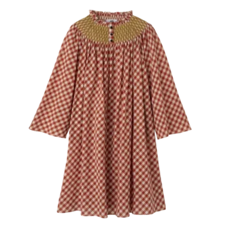Bark – Vestido jacquard Vichy
