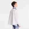 Blanco – Blusa bordada de popelín