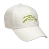 Blanco – Gorra lisa de algodón orgánico
