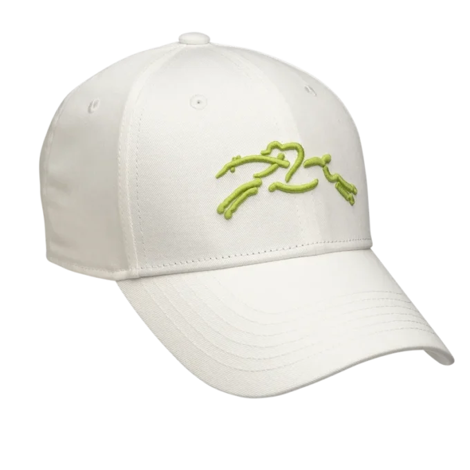 Blanco – Gorra lisa de algodón orgánico