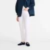 Blanco – Pantalones de gabardina