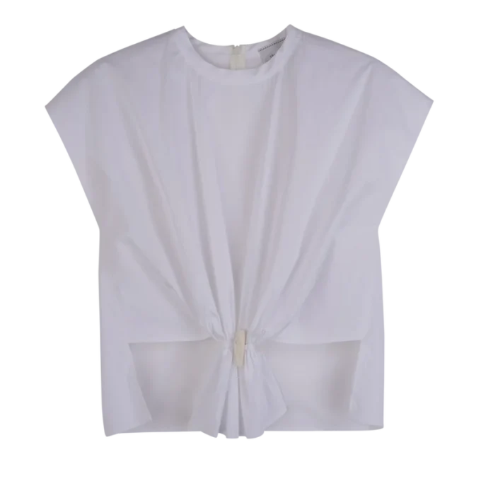 Blanco – Top de popelín