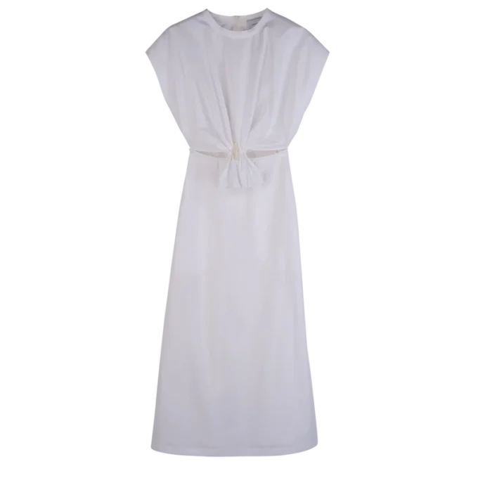 Blanco – Vestido de popelín