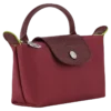 Bolsa Le Pliage verde con asa