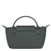 Bolsa Le Pliage verde con asa