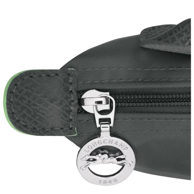 Bolsa Le Pliage verde con asa