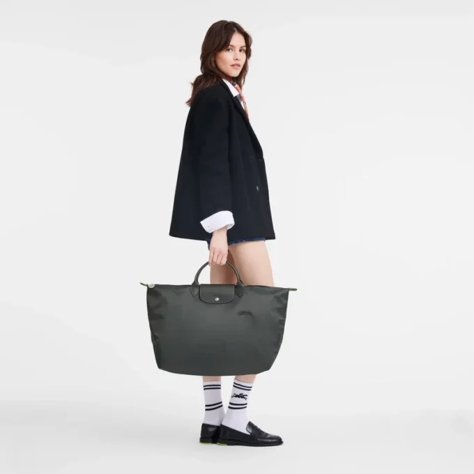 Bolso de viaje Le Pliage Green L