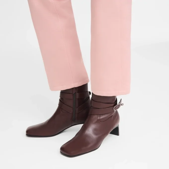 Botines con tacón La Cavalière