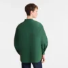 British Green – Chaqueta kimono de tafetán técnico