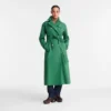 British Green – Gabardina técnica repelente al agua