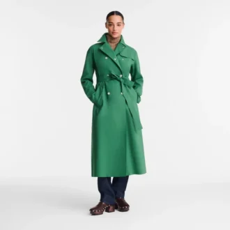 British Green – Gabardina técnica repelente al agua
