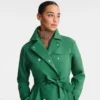British Green – Gabardina técnica repelente al agua