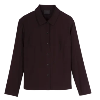 Burdeos – Camisa de crepé