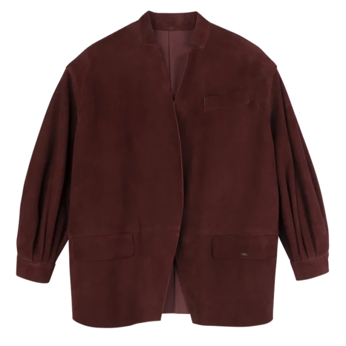 Burdeos – Chaqueta de cuero