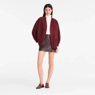 Burdeos – Chaqueta de cuero