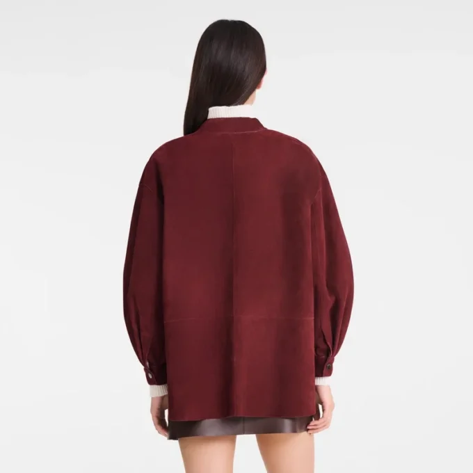 Burdeos – Chaqueta de cuero