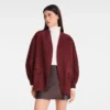Burdeos – Chaqueta de cuero