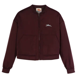Burdeos – Chaqueta de satén