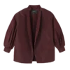 Burdeos – Chaqueta kimono de tafetán técnico