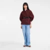 Burdeos – Chaqueta kimono de tafetán técnico