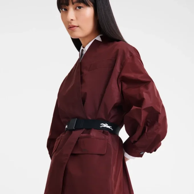 Burdeos – Chaqueta kimono de tafetán técnico