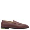 Burdeos – Mocasín Au Sultan de piel