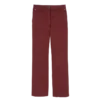 Burdeos – Pantalones de algodón sobreteñido
