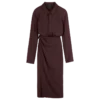 Burdeos – Vestido de crepé
