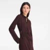 Burdeos – Vestido de crepé