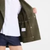 Caqui – Chaqueta safari de piel
